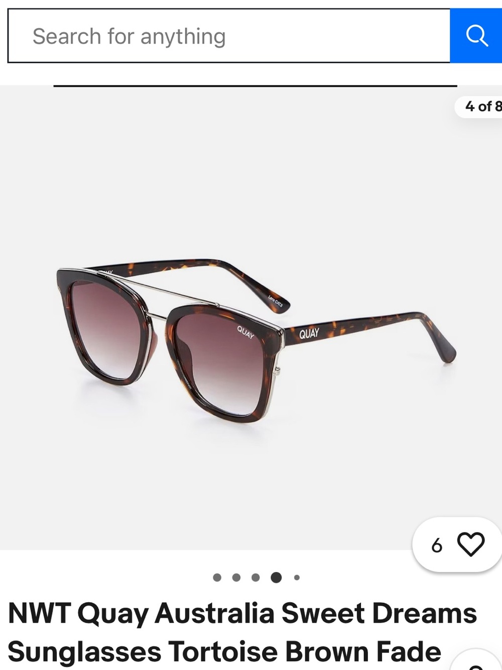 QUAY Sweet Dreams Glasses